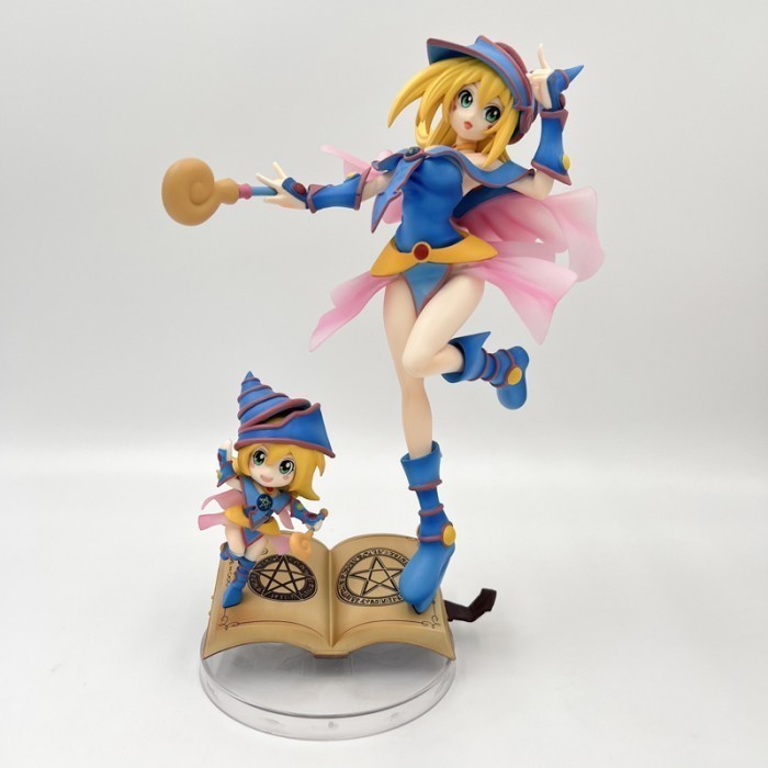 (Baca Deskripsi) Figure Yu-Gi-Oh - Dark Magician Girl & Mini Dark Magician Girl