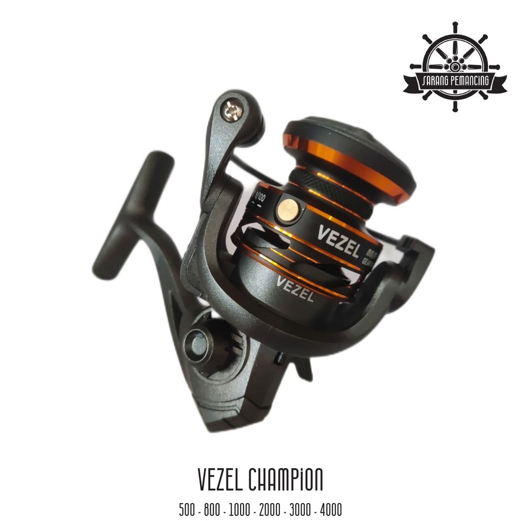 Reel Pancing Spinning Vezel Champion 500 800 1000 2000 3000 4000