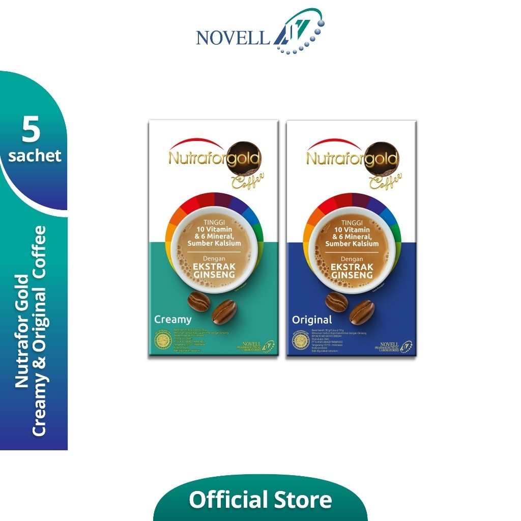 

Nutrafor Gold Coffee Nutrafor Gold Original Coffee Nutrafor Gold Creamy Coffee