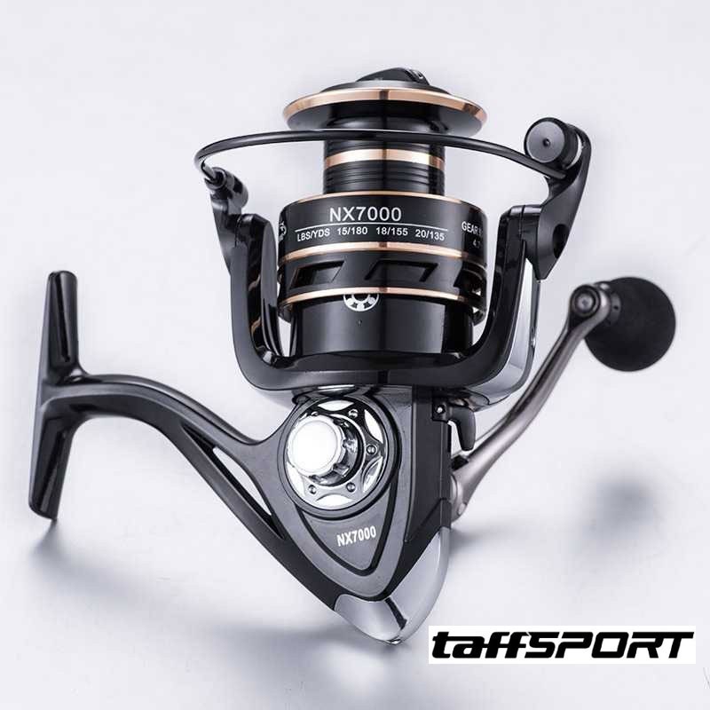 TaffSPORT Gold Sharking NX Series NX2000 NX4000 NX6000 Rel Real Rol Ril Gulungan Reel Pancing Murah 