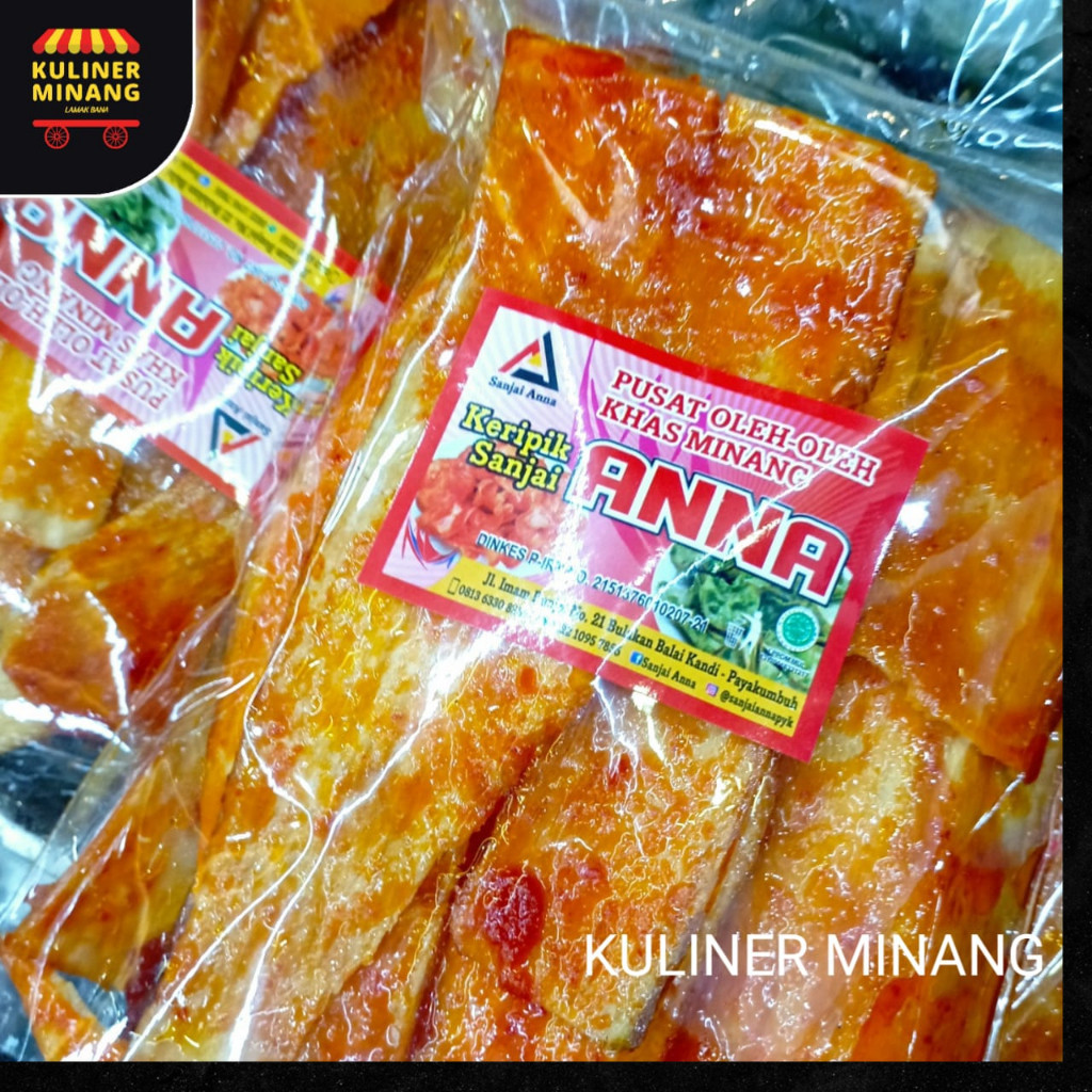 

Sanjai Balado Panjang Anna Cemilan Khas Kuliner Minang