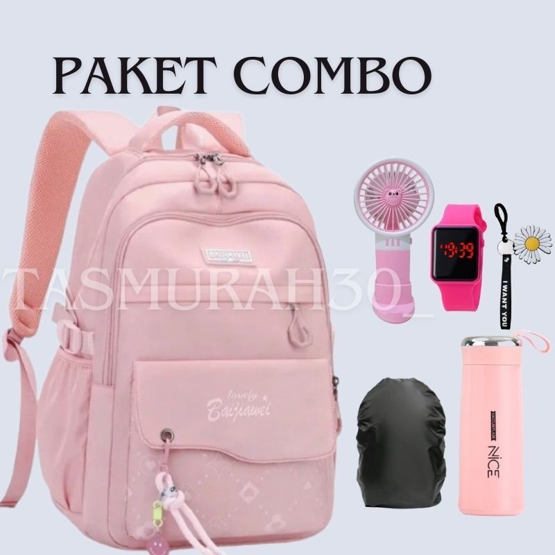 

[PROMO MURAH] TM30_Ransel Sekolah Anak Terbaru Motif Tas Ransel Sekolah /Fashion Cewek SMP/SMA Kapasitas Besar Paket Kombo