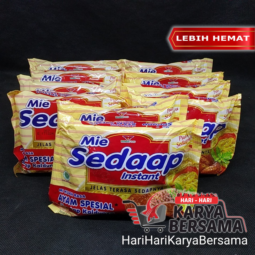 

MIE SEDAAP MIE INSTAN AYAM SPESIAL PACK 10'S X 69GR