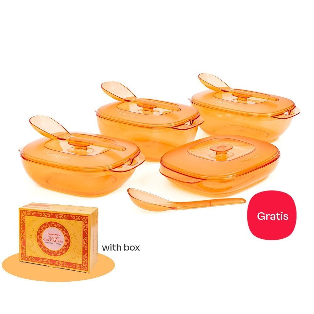 Tupperware Classy Crystalline Collection