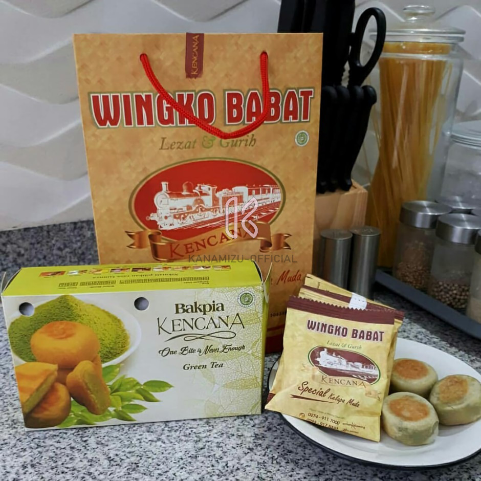 

Wingko Kelapa Bakpia Pia Kencana isi 10 Pcs Kemasan Vakum