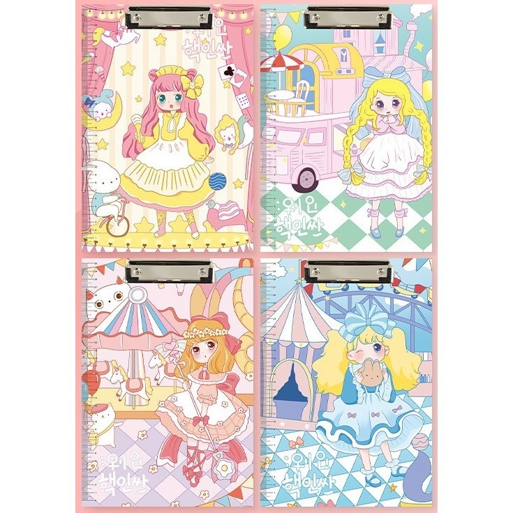 

Clipboard Papan Ujian Papan Jalan Klip A4 Alat Tulis Stationery GoK-ST0506 Torea