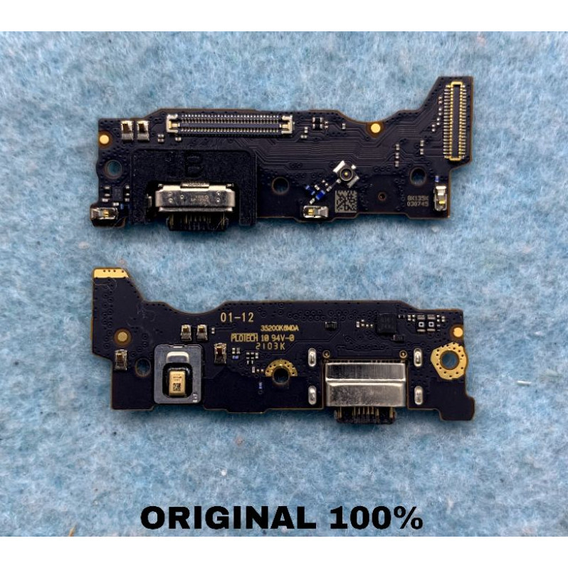 KONEKTOR CHARGER PAPAN CAS MIC PLUG IN SUB BOARD XIAOMI REDMI NOTE 10 PRO ORIGINAL COPOTAN