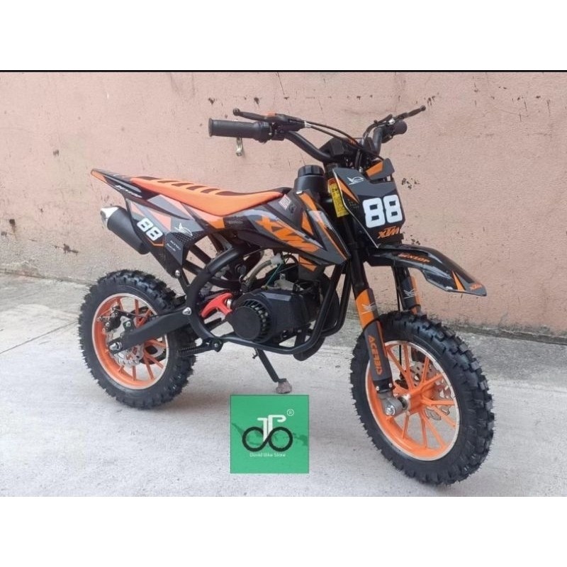 Mini Motor Trail 2tak 50cc New XTM-88 Dual Knalpot (XTM88)