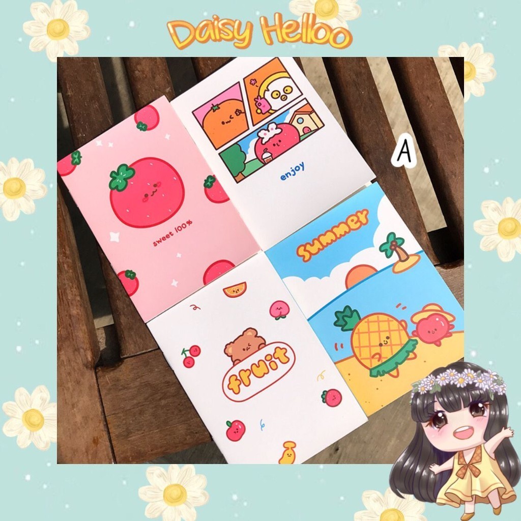 

Notebook Mini PART 1 Karakter Bear Boba Fruit Summer Aesthetic Buku Catatan Kecil Memo Book Stationery Korea Alat Tulis Sekolah Kantor Atk Bjm Banjar Banjarmasin DaisyHelloo