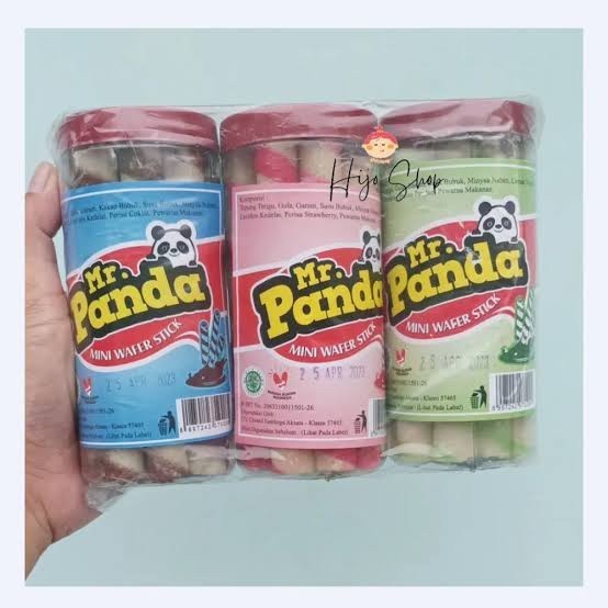 Mr Panda Wafer Mini Mix / 1 Pak / 3 Toples