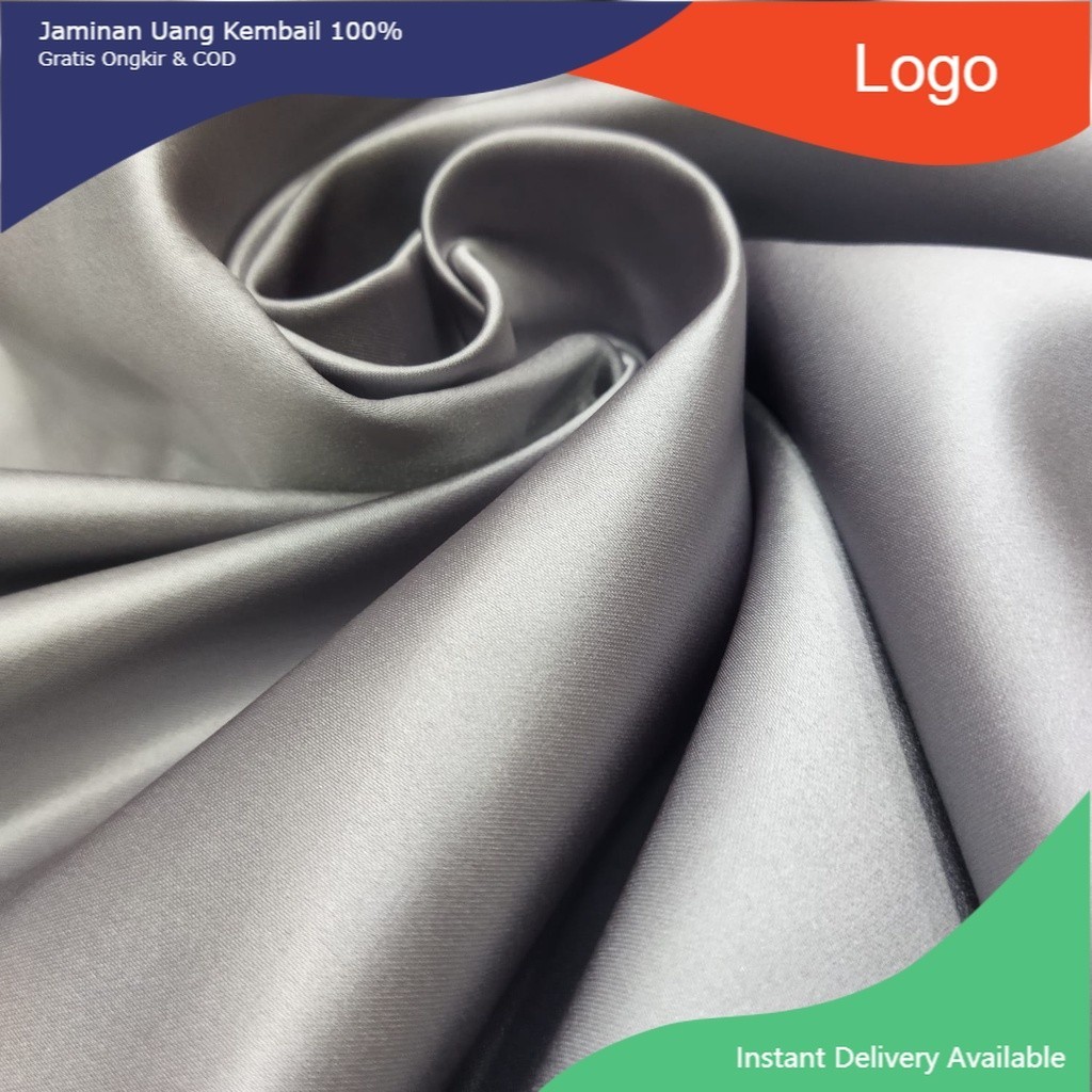 Satin Bridal Duchess Premium/bridal Dh/ bridal Duchess/tafeta /satin kain polos Beskap tebal