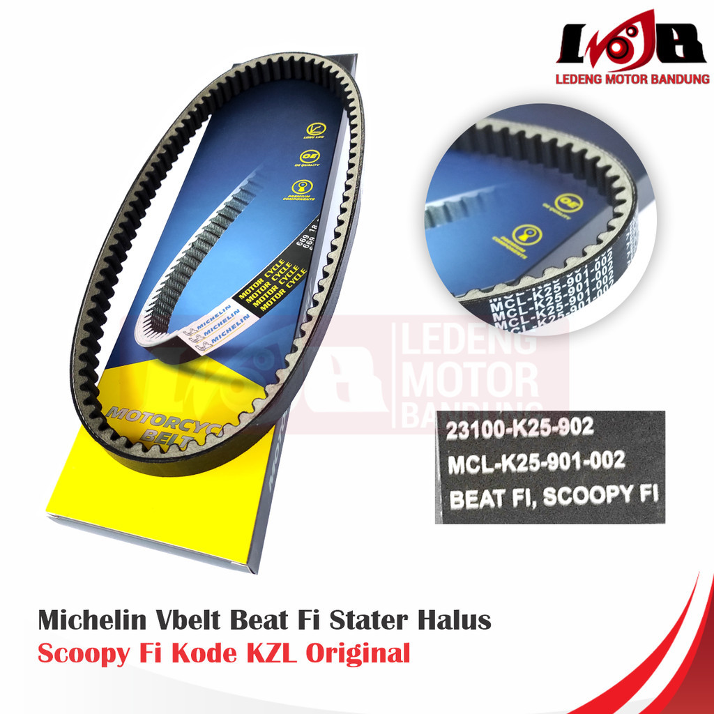Michelin V Belt Beat Scoopy Vario Fi K25 Vanbelt Racing Matic Original