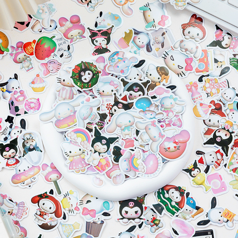 STICKER  AESTHETIC DIY / STICKER HIAS BUKU DLL ATK