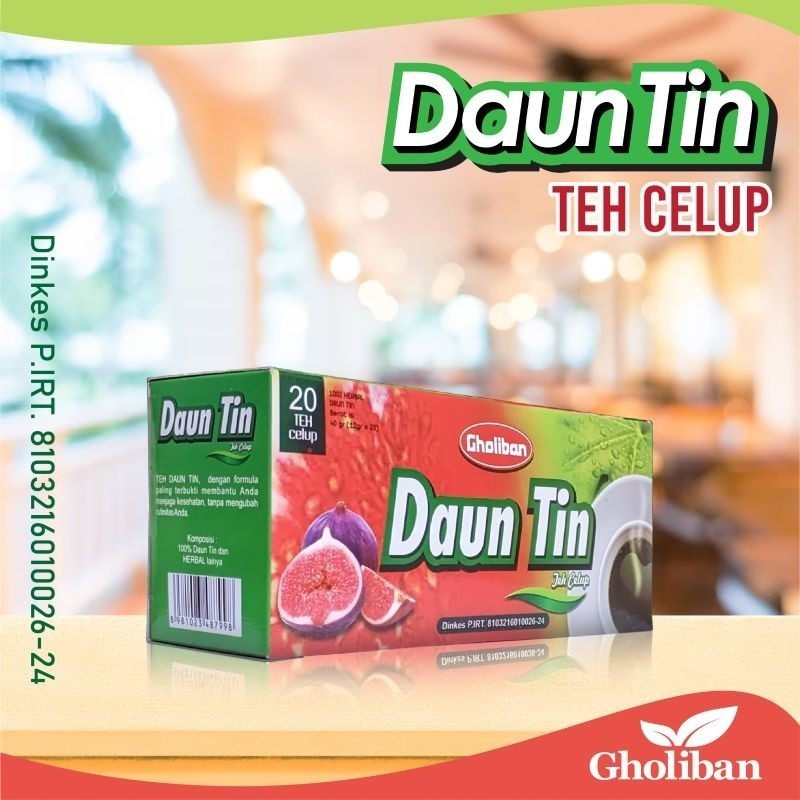 

Teh Celup Daun Tin Gholiban