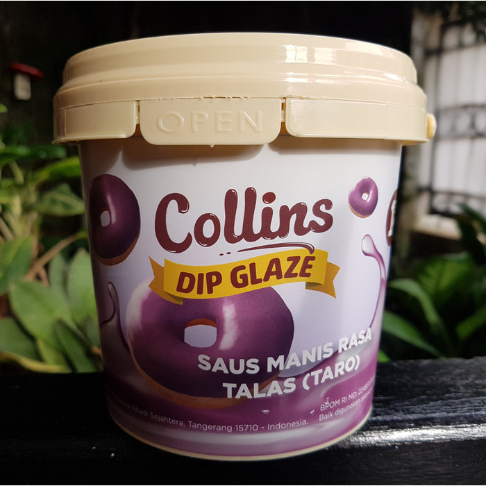 

[New] Collins Dip Glaze Saus Manis Talas Rasa Taro 1 Kg