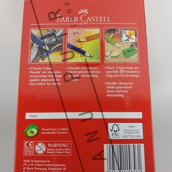 

✨LARIS✨ -pensil warna faber 36 classic