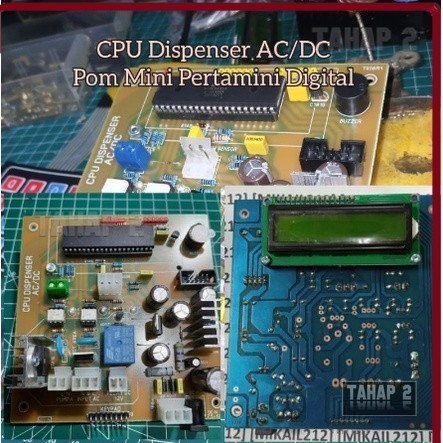 CPU Fuel Dispenser Pom Mini AC DC Program Versi Terbaru 1.3 Pertamini Digital