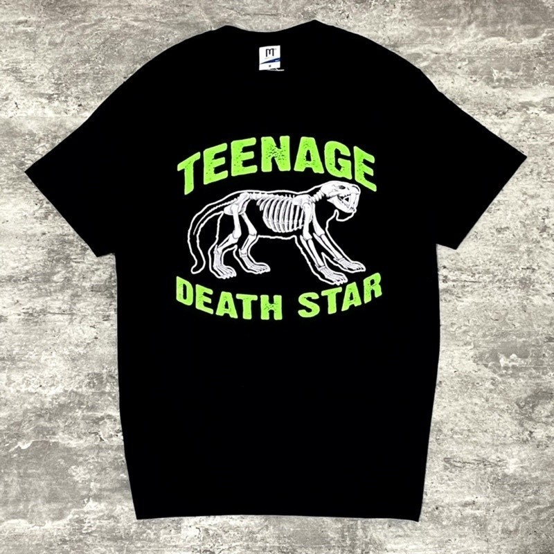 [COD] Teenage Death Star - Skull Tshirt - Black | Baju Band Original Kaos Lengan Pendek