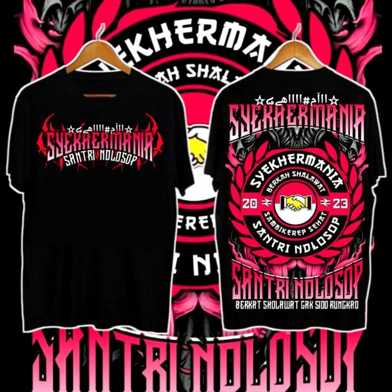 kaos syekhermania santri dloshop terbaru keren