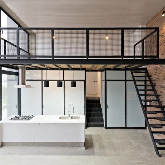 mezanine lantai multiflex 18mm rangka besi