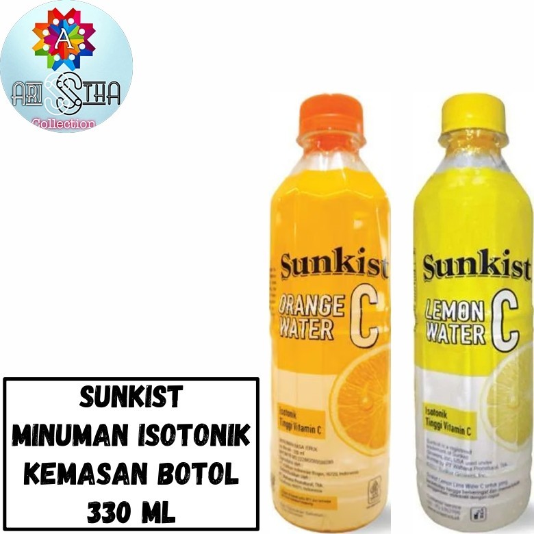 

Sunkist Minuman Isotonik Kemasan Botol 330 ML Orange Lemon