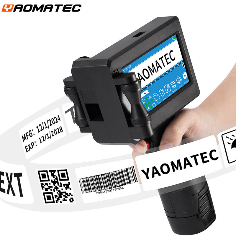 

S1730 28 language date number logo expiry date label plastic carton hand jet handheld thermal inkjet printer