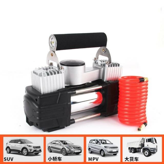 Pompa Ban Compressor Double Cylinder 12V 150 PSI - 628-4X4