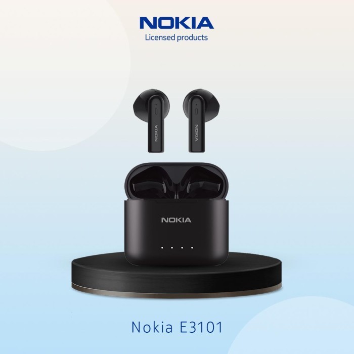 TERBARU Nokia Essential True Wireless Earphones TWS E3101 - Black