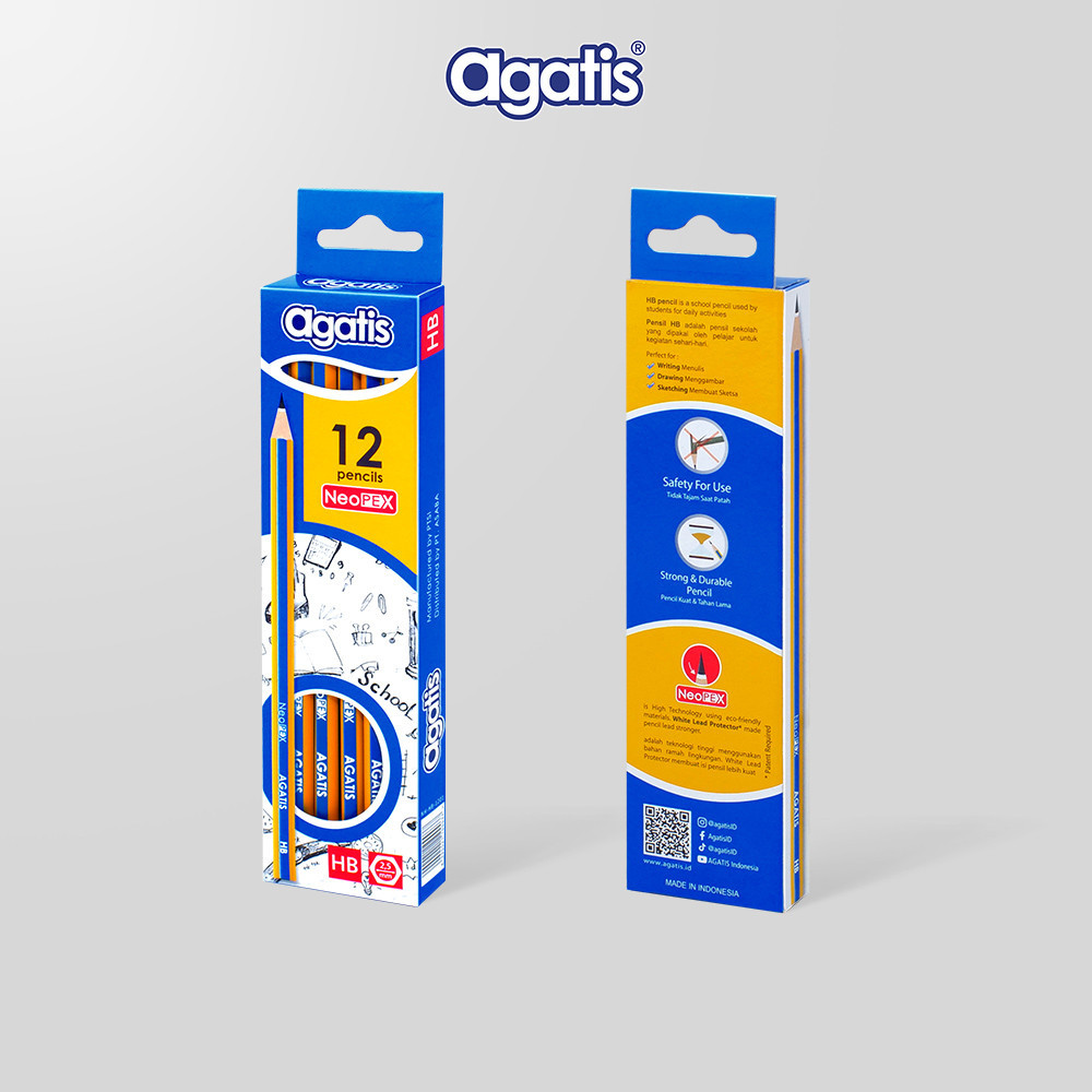 

AGATIS Pensil HB Neopex Satuan