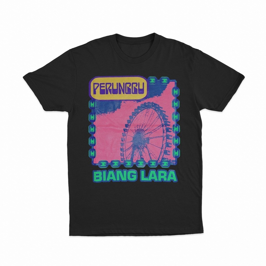 KAOS BAND Tshirt Perunggu - Biang Lara Bahan Cotton Combed 24s Tebal