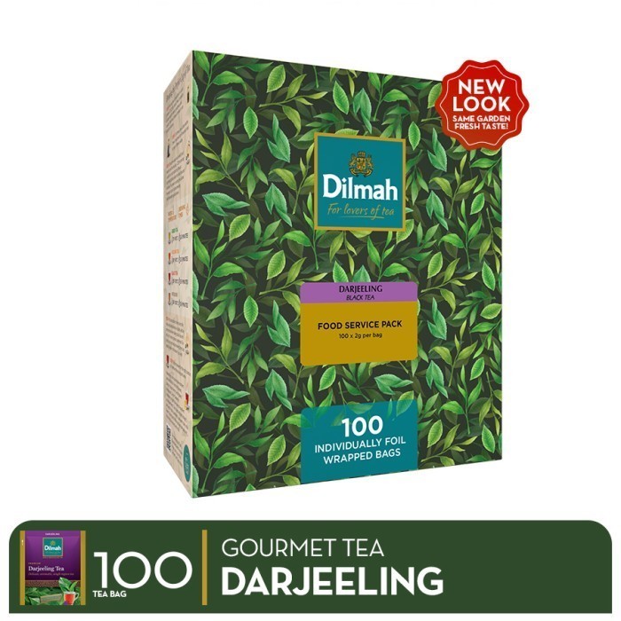 

Dilmah Foil Envelope Darjeeling 100s - Teh Celup