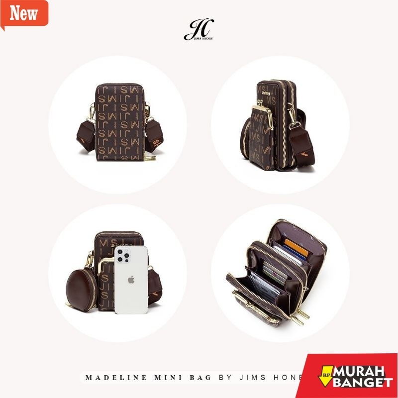tas selempang wanita shopee haul JIMS HONEY MADELINE MINI BAG TAS SELEMPANG WANITA 100% ORIGINAL STO