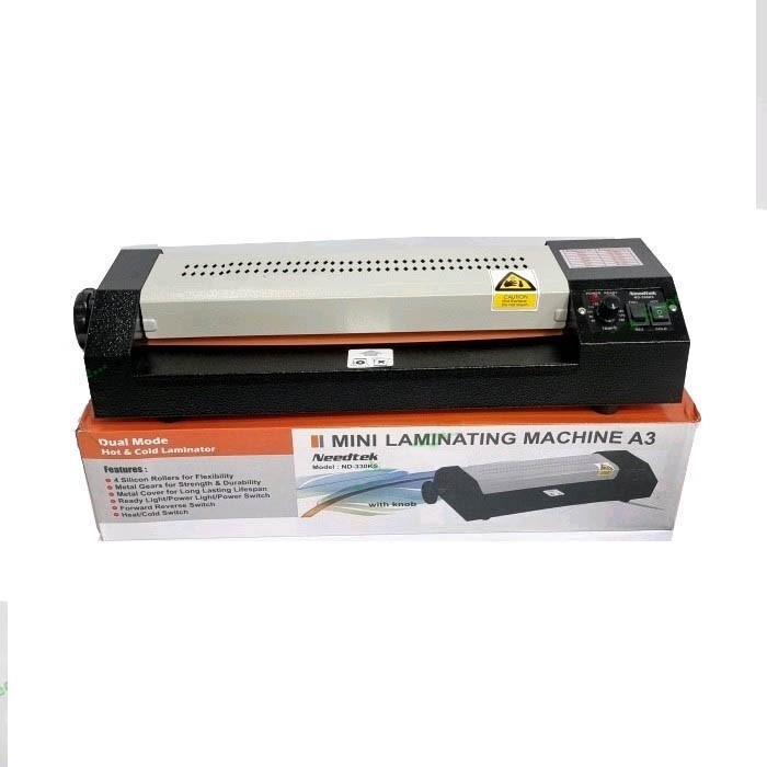 

MESIN LAMINATING NEEDTEK ND-330KS METAL BODY - LAMINATOR A3 / ALAT LAMINASI ND330K