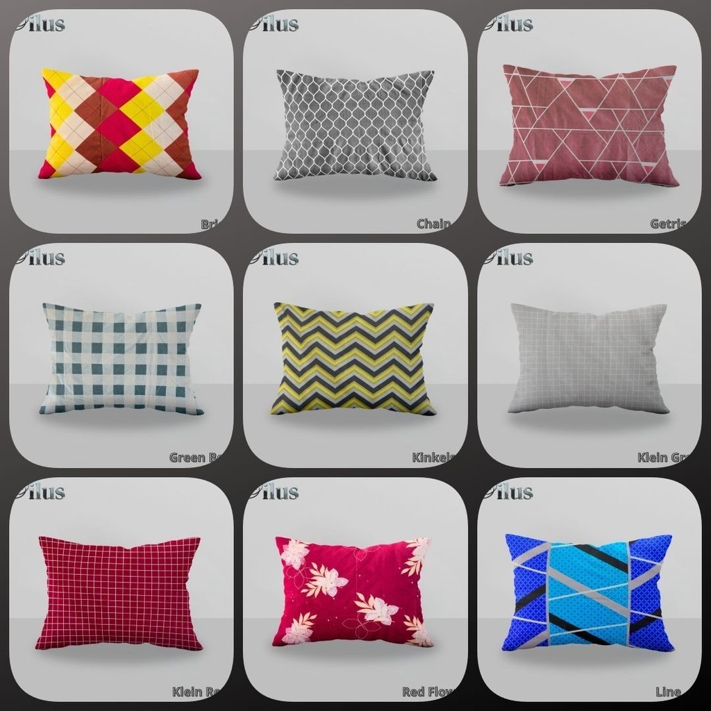CUCI GUDANG BerkahSaluyu - Bantal Motif/Bantal Tidur Dewasa/Bantal Tidur Empuk LP