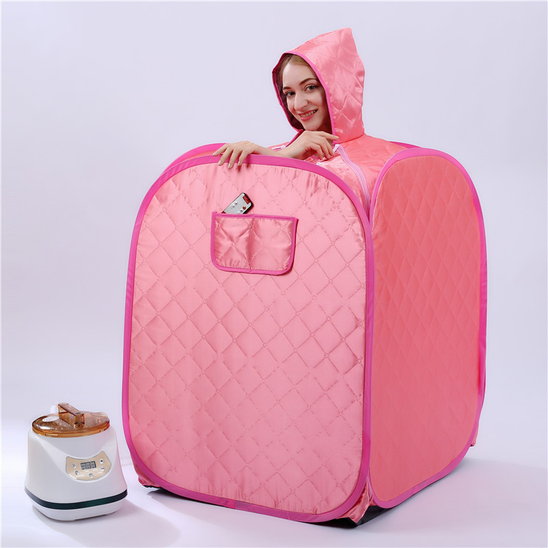 Portable Steam Sauna Cabin With Relax Sauna Portable Sauna 2.0L 1500W Steam Generator Weight Loss Ho