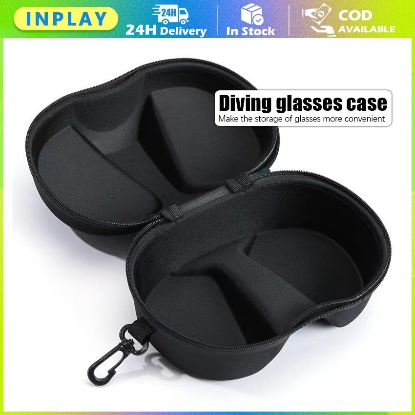 Kotak Masker Kacamata Portabel / Selam Diving Snorkeling Mask Box Hard Case