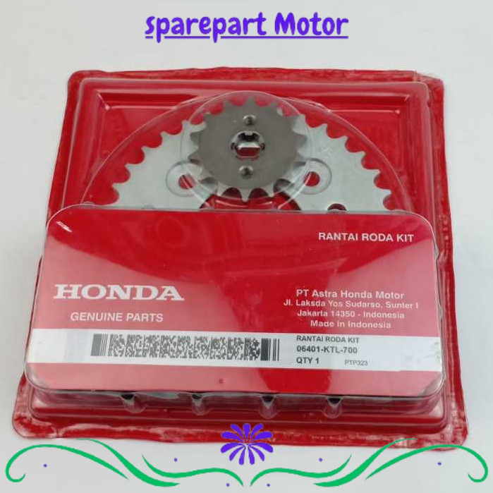 gear set supra x 125 - gir set supra x125 KTL Sparepart motor