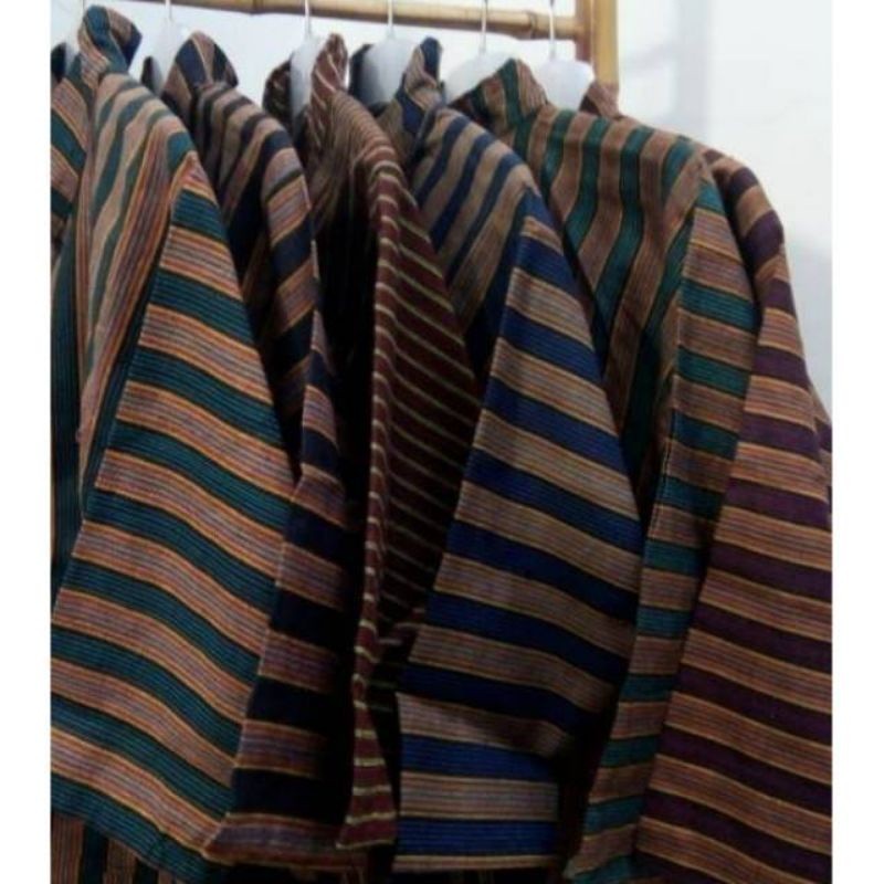 LURIK Baju Lurik Ja/Baju Surjan Lurik Ja/Baju Lurik Pria/Baju Ja Pria