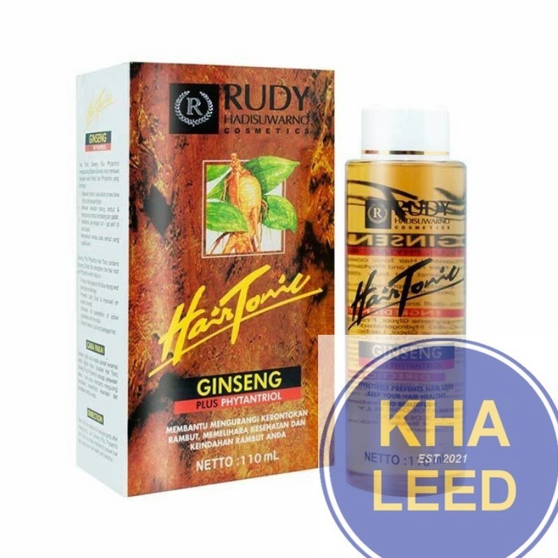 [Rudy Hadisuwarno]Rudy Hadisuwarno Hair Tonic Ginseng Plus Phytantriol 110ml/220ml