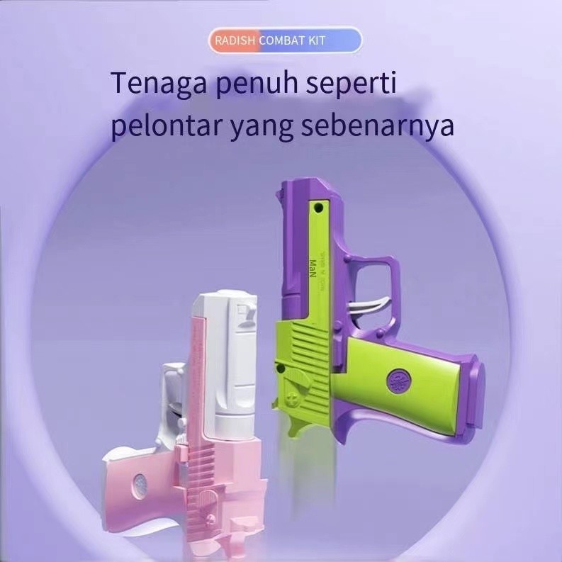 Hadiah anak-anak/Senapan wortel populer/mainan peluru lembut/senapan wortel selebriti internet/pelur