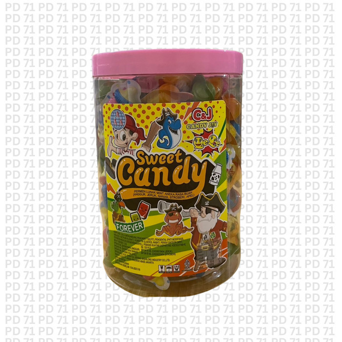 

Sweet Candy Aneka Rasa Isi 120 Pcs - C&J