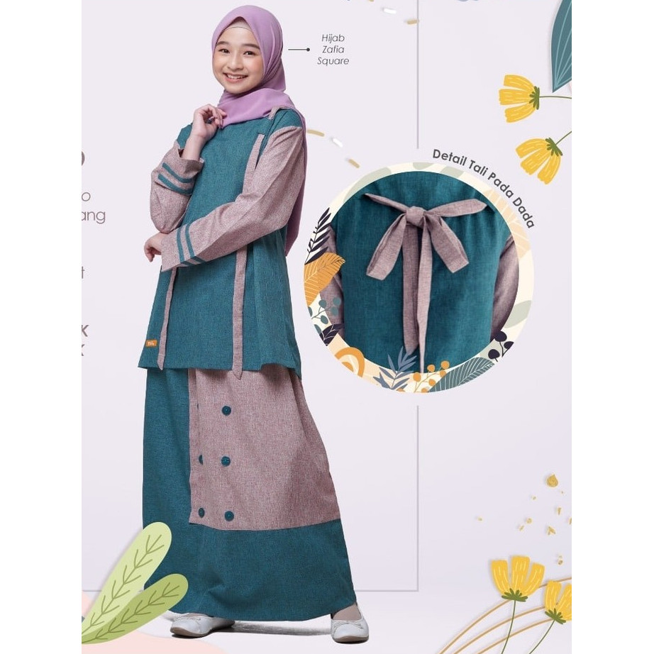 Nibras Rok Atasan Gen Z NT 069 Terracotta