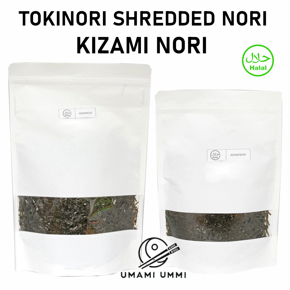 

TOKINORI Kizami Shredded Nori Rumput Laut Potongan Seaweed 50 gr & 100 gr
