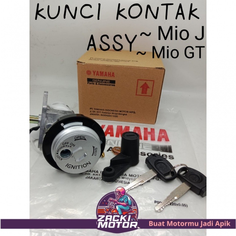 KUNCI KONTAK SET ASSY MIO J MIO GT KUNCI YAMAHA ORIGINAL