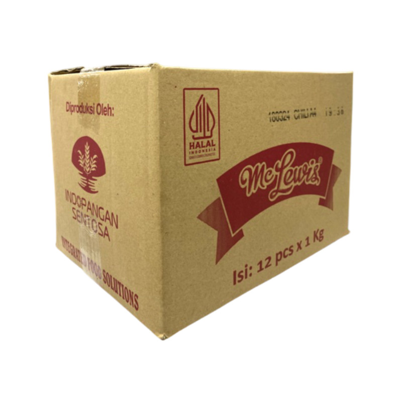 

Mc Lewis Chili Extra Hot 12x1kg - Saus Sambel Extra Hot Mc Lewis 12x1kg