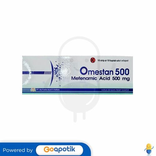 Omestan 500 Mg Box 100 Kaplet