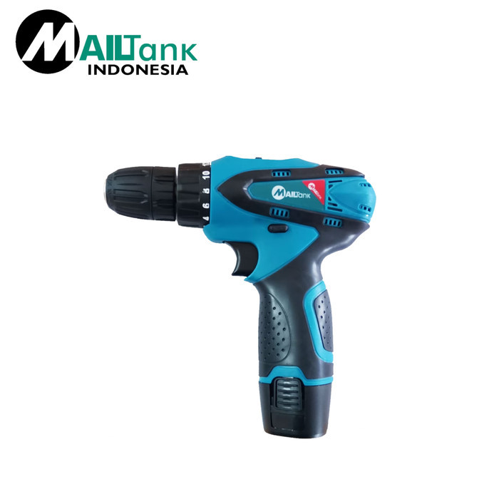 YM99 MAILTANK Mesin Bor SH191 Cordless Drill Baterai 12V 10mm SH 191
