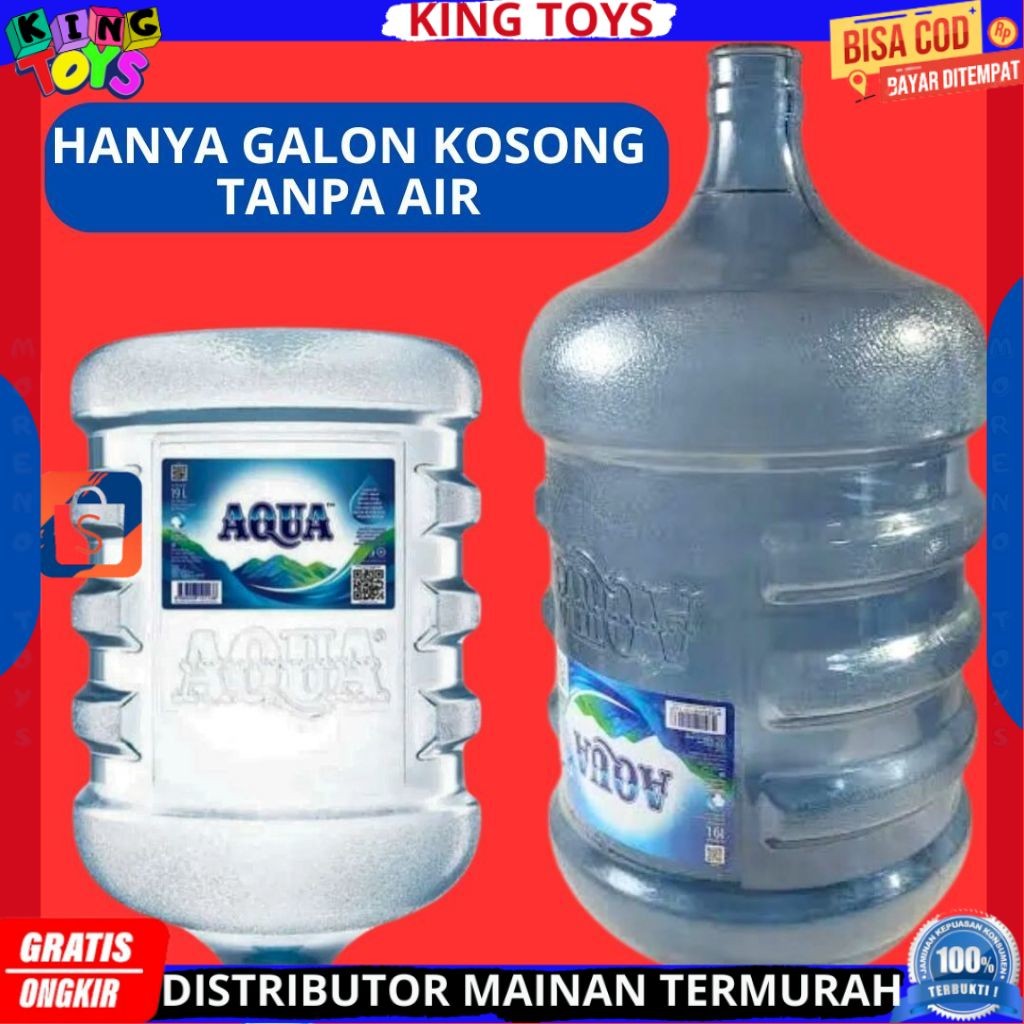 

Galon Kosong AQUA 19 Liter Hanya Galon SajaTanpa Air Galon AQUA Kosongan Bagus Dan Berkualitas TERMURAH