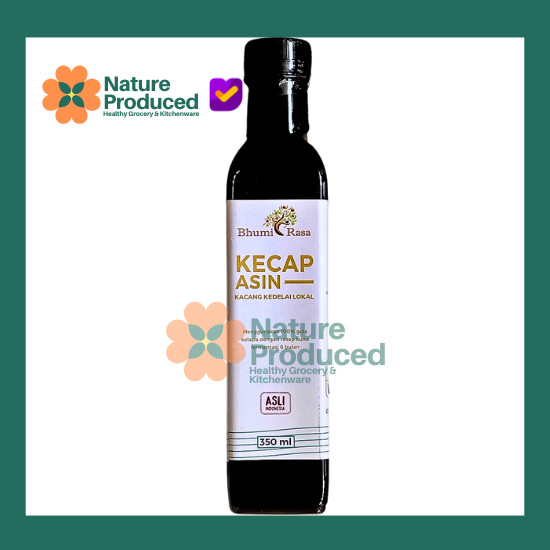 

Bhumi Rasa Kecap Asin Kedelai Organik 350ml