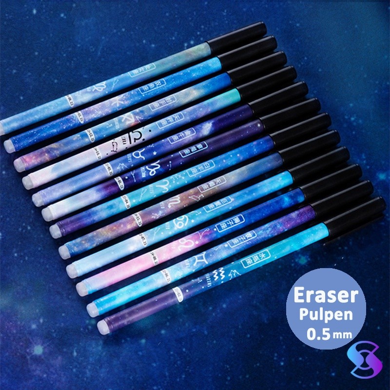 

Pulpen Gel Tinta Bisa Dihapus / Aesthetic Bolpoin Gel Erasable / Pen Gel -Hibio Present